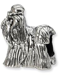 Sterling Silver Reflections Shih Tzu Bead Charm