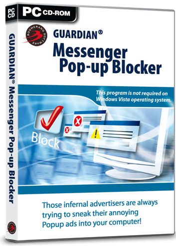 Guardian Messenger POP UP Blocker (PC CD)