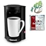 Cuisinart � Commercial 1-cup Coffeemaker - Black (includes 108 Colombia Supremo Pods)