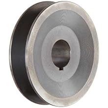 Martin BK47 1 1/8 FHP Sheave BS, 4L/5L or B Belt Section, 1 Groove, 1-1/8" Bore, Class 30 Gray Cast Iron, 4.45" OD, 5575 max rpm, 3.7 Datum/4.1 Datum