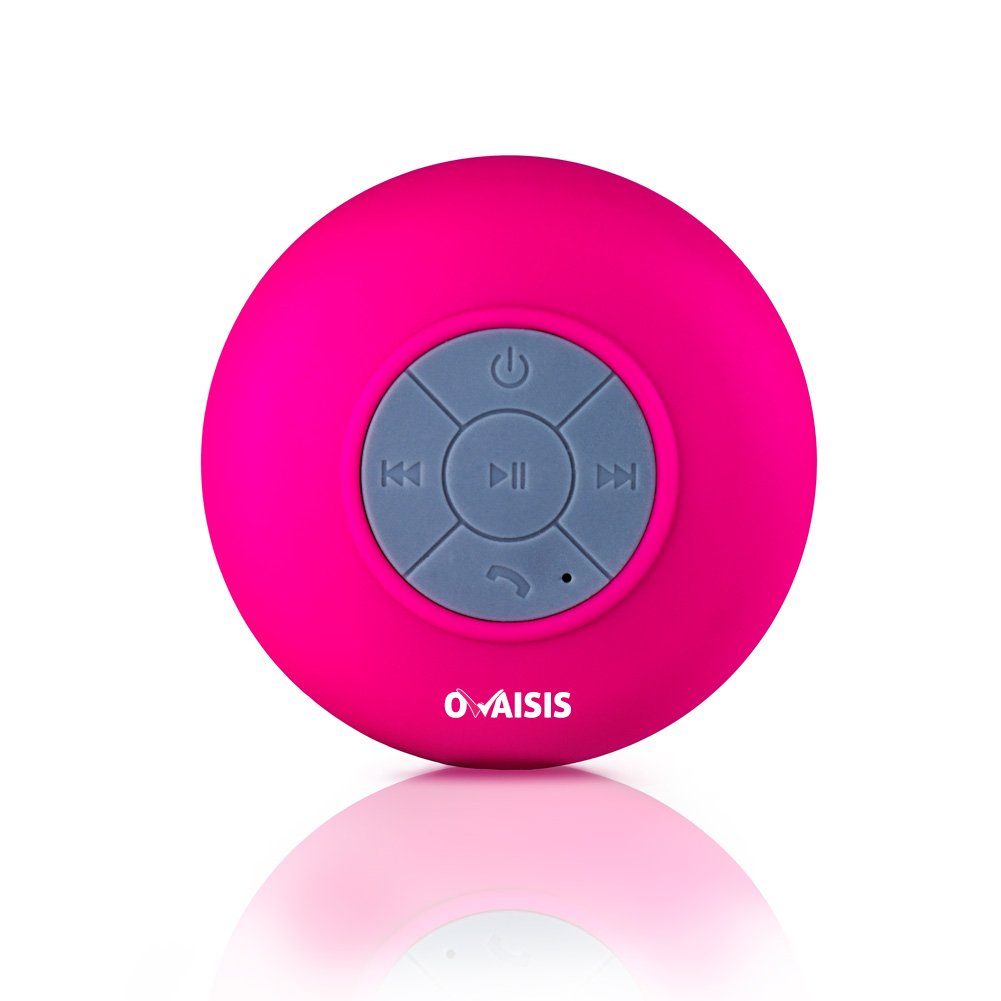 Bluetooth Shower Speaker, Owaisis Water Resistant WIreless MP3-Player Systems, Handsfree Calling and Very Portable with Radios streaming and line in Capability.
Bluetooth Shower Speaker, Owaisis Water Resistant WIreless MP3-Player Systems, Handsfree Calling and Very Portable with Radios streaming and line in Capability.