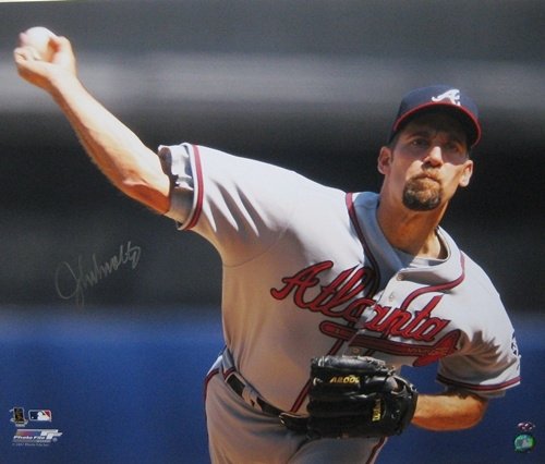 John Smoltz Autographed/Hand Signed Atlanta Braves 20x24 Photo