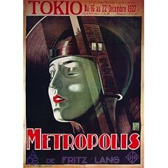Metropolis Plakat Movie Poster (27 x 40 Inches - 69cm x 102cm) (1926) French B