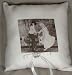 Western Affection Ring Pillow White