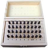 1/8'' (3mm) NUMBER N LETTER PUNCH 36 PIECE SET 3mm (1/8'')