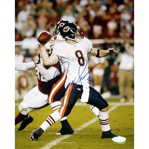Steiner Sports NFL Chicago Bears Rex Grossman Throw Versus Arizona 8x10 Photograph