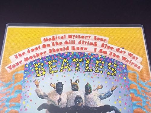 PREMIUM 6mil for 12" LP RECORDS ~ 50 SLEEVES & 1 MAGNET ~ wide loose fit OUTER PLASTIC