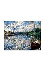 Especial Arte Lienzo La Seine à Chatou  Multicolor