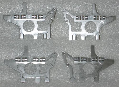 INTEGY Front & Rear Aluminum Bulkheads Set E-Maxx T-Maxx