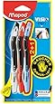 Maped Visio Pen Left Handed, Black/Blue/Red, Pack of 3 (224324)