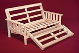 IMAGE OF Twin Size Savannah Futon Lounger Bed - Frame Only