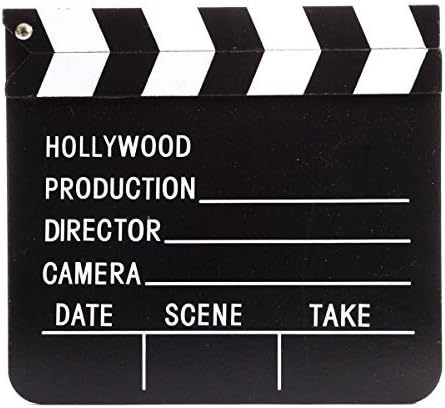Fliming Clapperboard (Black and White Pattern)