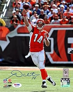 Andy Dalton Autographed/Hand Signed Cincinnati Bengals 8x10 Photo PSA/DNA ID #77768