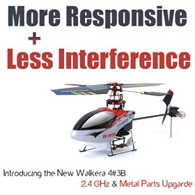 New Walkera 4#3B Lightest 4 Channels Helicopter - 2.4 GHz radio frequency with Metal parts... by 