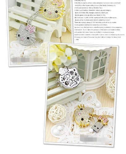 Drive  Necklace Kitty Flash Memory Jewelry For Girls  