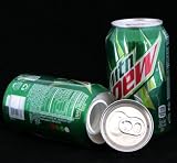 Mountain Dew Diversion Safe Can+Free Pack of 1 1/4 Rasta Wrap
