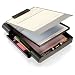 Officemate Recycled Double Storage Clipboard/Forms Holder, Plastic, Gray/Black (83357)