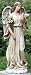 24.5" Angel With Dove Garden Statue