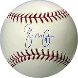 Yadier Molina Hand Signed Autographed St Louis Cardinals Official Major League Baseball w/ Photo of Signing