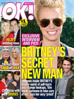 OK Weekly Magazine Britney Spears December 10, 2007 Issue (Julianne Hough, Daniel Craig, Mel B)
