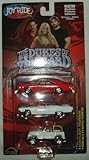 The Dukes Of Hazzard Set of 3 Small Cars (1/64 scale) - The general Lee 1969Dodgr Charger - Dasiy Jeep Wrangler- Roscoe's Pursuit - the packet is not in mint condition