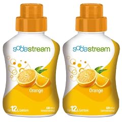 Sodastream Orange, 2er Pack (2 x 500ml Flasche)