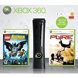 Xbox 360 Elite Winter 2009 Lego Batman / Pure Bundle ~ Microsoft