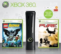 Xbox 360 Elite Winter 2009 Lego Batman / Pure Bundle