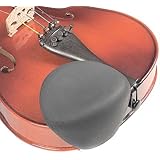 Strad Pad Black Chinrest Pad: Standard Size