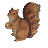 from Deco Pak Red Squirrel with Nut Garden Ornament