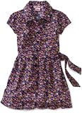 Pink Angel Girls 7-16 Ditsy Bubble Belted Dress