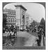 Historic Print (L): Along the bouldevard (E.S.E.), afternoon throngs passing Porte St...