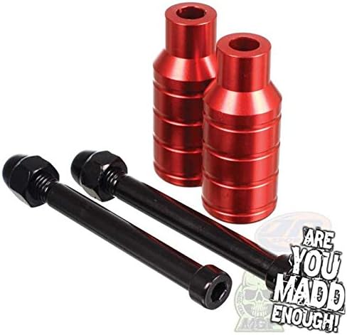 Madd Gear Scooters Integrated Extreme Axle Red Scooter Pegs