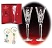 Waterford's Twelve Days of Christmas Limited Edition Champagne Flutes - Seven Swans