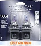 Sylvania 9004ST BP SilverStar Twin Pack High Performance Halogen Headlight  Bulb