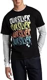 Quiksilver Young Men's Drop Dead Long Sleeve 2Fer Tee Shirt
