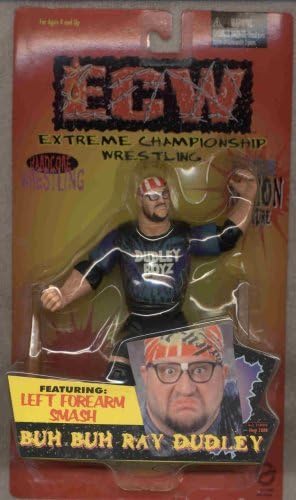 ECW Toymakers Action Figure Buh Buh Ray Dudley by Extreme Championship Wrestling