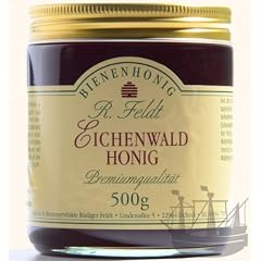 Eichenwald Honig, reiner Korkeichenwald schwarz, kalt geschleudert, 500g
