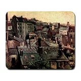View of Roofs and Backs of Houses By Vincent Van Gogh Mouse Pad
