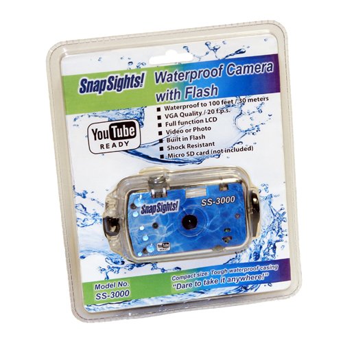 Feetmeters Video Waterproof Flash Camera 