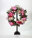 Pink Peony/Hydrangea Floral Wreath