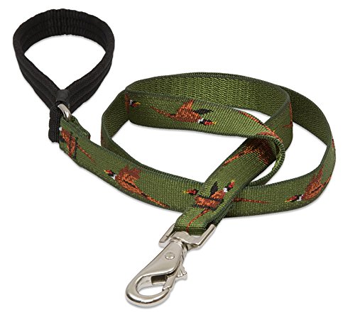LupinePet LupinePet 3/4-Inch Fly Away Padded Handle Dog Lead, 6-Feet
