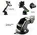 Aecks Car Mount Holder, Car phone holder for iPhone 6s Plus 6s 6 5s 5c SE Samsung Galaxy S7 edge S7 S6 S5 Note 7 5 4 3 (Black)