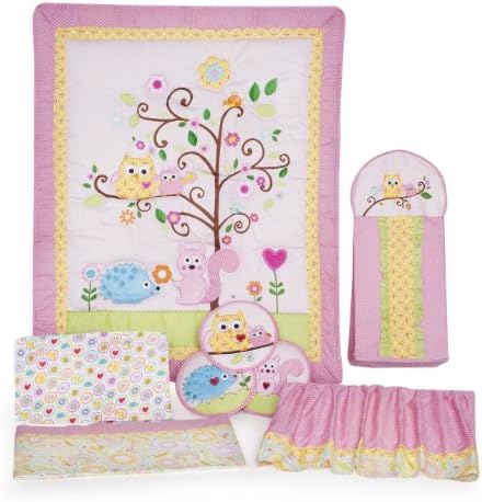 Dena Happi Tree 8 Piece Crib Bedding Set (Discontinued by Manufacturer)