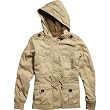Fox Racing Genevieve Girls Fashion Jacket w/ Free B&F Heart Sticker Bundle - Khaki