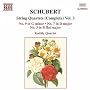 Schubert: String Quartets (Complete), Vol. 3