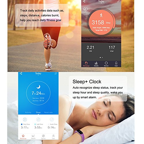 Fitness Tracker Riversong Wave Hr Heart Rate Monitor Activity