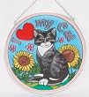 I Love My Cat Suncatcher