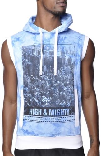 Parish Nation NYC Jimi Tie Dye Marble Hip Hop Hoodie XL