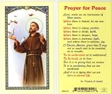 St. Francis - Prayer for Peace Holy Card (800-241)